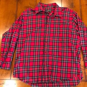 Orvis Stewart Tartan Flannel XL. Nwot.